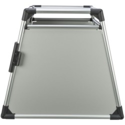 Transporter, aluminium, L–XL: 94 × 75 × 88 cm, srebrny/jasnoszary