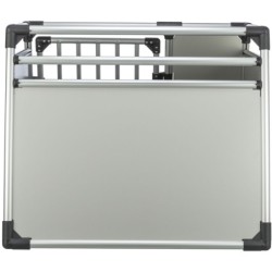 Transporter, aluminium, L–XL: 94 × 75 × 88 cm, srebrny/jasnoszary