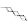 Schody składane Petwalk, aluminium, szer: 37 cm wys.: do 57 cm dł.: do 120