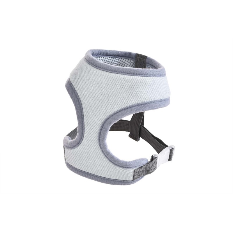 Szelki dla psa 40-52cm, szary/błękitny