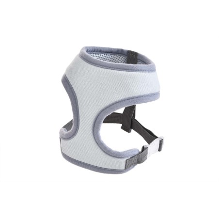 Szelki dla psa 40-52cm, szary/błękitny