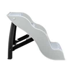 Schody, dla psa/kota, jasnoszare, 38,5 x 60 x 79 cm, do 90 kg