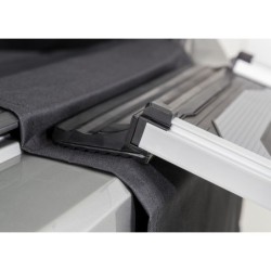Rampa teleskopowa, czarna/szara, 40 × 78–175 cm, składana potrójnie