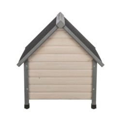 Natura, buda, dla psa, szara, M–L: 83 × 87 × 101 cm