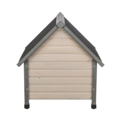 Natura, buda, dla psa, szara, L: 96 × 105 × 112 cm