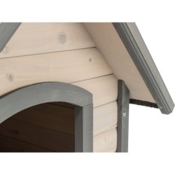 Natura, buda, dla psa, szara, L: 96 × 105 × 112 cm