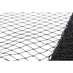 Przenośne ogrodzenie, dla psa, czarne, 15 m