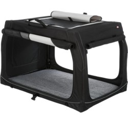 Box transportowy Vario 30, S–M: 76 × 48 × 51 cm, nylon, czarno-szary