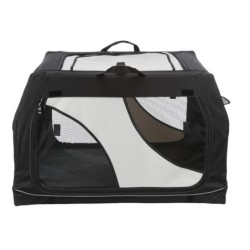 Box transportowy Vario 30, S–M: 76 × 48 × 51 cm, nylon, czarno-szary