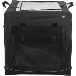 Box transportowy Vario 30, S–M: 76 × 48 × 51 cm, nylon, czarno-szary