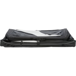 Box transportowy Vario 30, S–M: 76 × 48 × 51 cm, nylon, czarno-szary