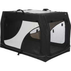 Box transportowy Vario 40, M–L: 91 × 58 × 61 cm, nylon, czarno-szary
