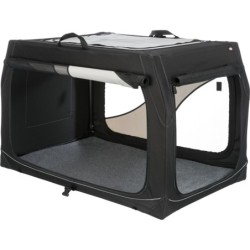 Box transportowy Vario 40, M–L: 91 × 58 × 61 cm, nylon, czarno-szary