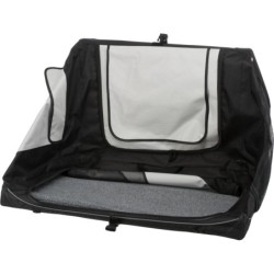 Box transportowy Vario 40, M–L: 91 × 58 × 61 cm, nylon, czarno-szary