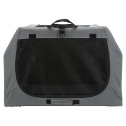 Easy Soft Kennel, buda domowa dla psa, szara, S–M: 71 × 49 × 51 cm