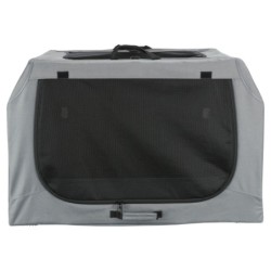 Easy Soft Kennel, buda domowa dla psa, szara, M–L: 95 × 63 × 69 cm