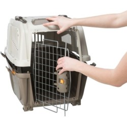 Transporter "Skudo".4:51x48x68 cm, szarobrazowy/piaskowy