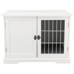 Buda domowa dla psów i kotów, M: 73 × 53 × 53 cm, biała