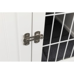 Buda domowa dla psów i kotów, M: 73 × 53 × 53 cm, biała