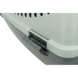 Box transportowy Be Eco Capri 3, S, 40 × 38 × 61 cm antracyt/szary/zielony, do 12kg