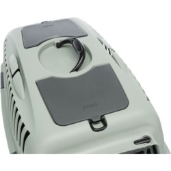 Box transportowy Be Eco Capri 3, S, 40 × 38 × 61 cm antracyt/szary/zielony, do 12kg