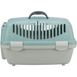 Box transportowy Capri 1, XS, 32 × 31 × 48 cm, jasnoszery/szałwiowy, do 6 kg