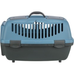 Box transportowy Capri 2, xs-s, 37 × 34 × 55 cm, ciemnoszary/niebieski, do 8kg
