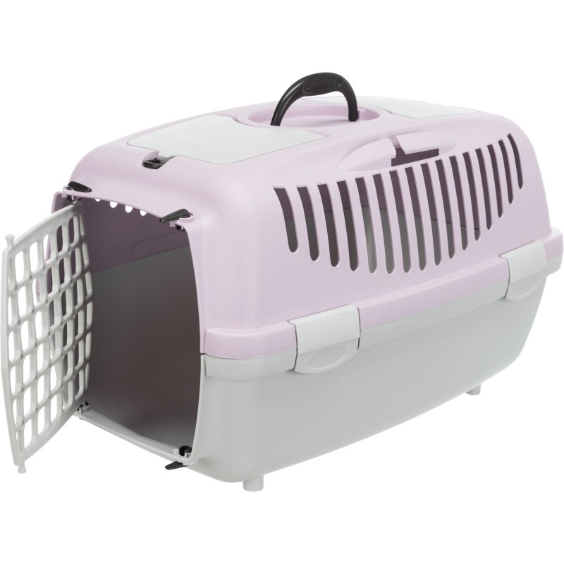 Box transportowy Capri 2, xs-s, 37 × 34 × 55 cm, jasnoszary/liliowy, do 8kg