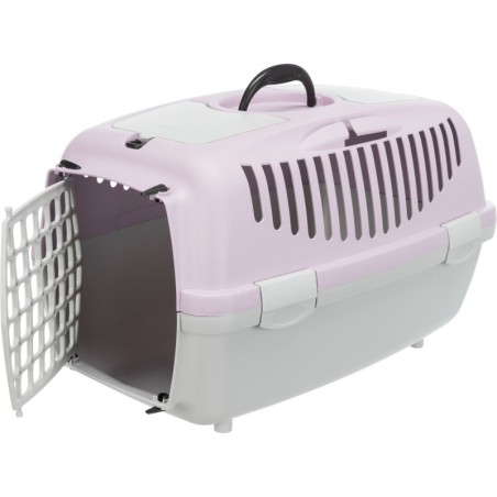 Box transportowy Capri 2, xs-s, 37 × 34 × 55 cm, jasnoszary/liliowy, do 8kg