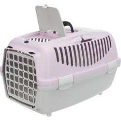 Box transportowy Capri 2, xs-s, 37 × 34 × 55 cm, jasnoszary/liliowy, do 8kg