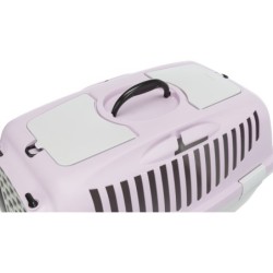 Box transportowy Capri 2, xs-s, 37 × 34 × 55 cm, jasnoszary/liliowy, do 8kg