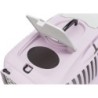 Box transportowy Capri 2, xs-s, 37 × 34 × 55 cm, jasnoszary/liliowy, do 8kg