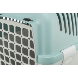 Box transportowy Capri 2, xs-s, 37 × 34 × 55 cm, jasnoszary/szałwiowy, do 8kg