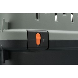 Be Eco Giona 4, transporter, antracyt/szary/zielony, S–M: 50 × 51 × 70 cm