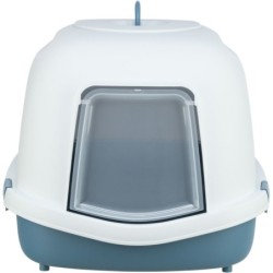 Primo XXL, kuweta kryta, niebieski/szary, 56 × 47 × 71 cm