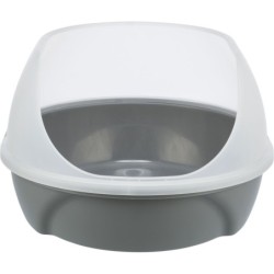 Simao, kuweta wysoka, dla kota, szara, 48 x 30 x 58 cm