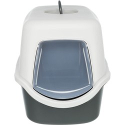 Kuweta kryta Vico, 40 × 40 × 56 cm, ciemnoszara/jasnoszara