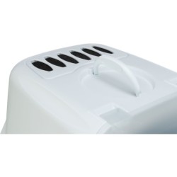 Kuweta kryta Vico Open Top, 40 × 40 × 56 cm, niebiesko-szara/biała