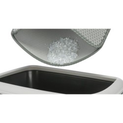 Mata pod kuwety z sitem, EVA, 35 × 45 cm, szara