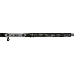 OBROŻA NYLONOWA DLA KOTA Z NALEPKĄ ADRESOWĄ