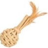 Zabawka, da kota, przędza papierowa, z piórami, 15 cm