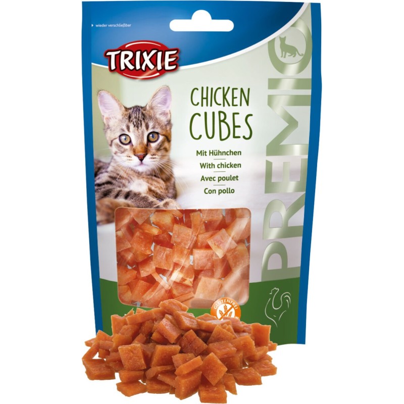 SNACKI "PREMIO CUBES", KURCZAK 50g