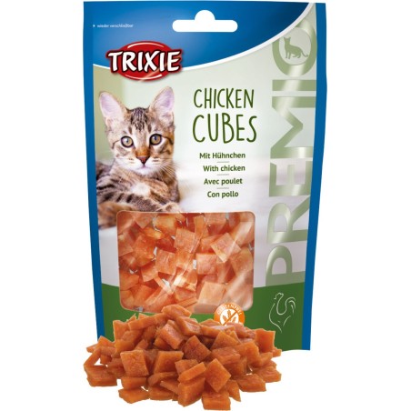 SNACKI "PREMIO CUBES", KURCZAK 50g