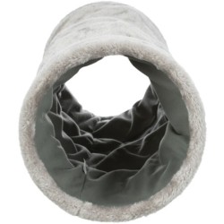 Tunel do zabawy, plusz,  o 22 × 60 cm, szary