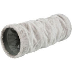 Tunel do zabawy, plusz,  o 22 × 60 cm, szary