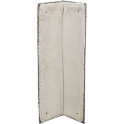 Drapak XXL na ściany/narożniki, szary, 38 × 75 cm