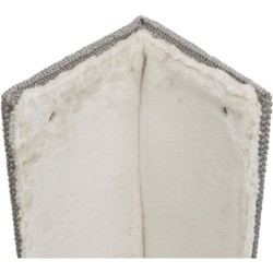 Drapak XXL na ściany/narożniki, szary, 38 × 75 cm