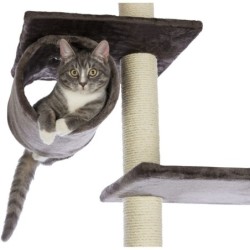 Madrid, drapak stojący, dla kota, szary, 245-270cm, 2 kartony