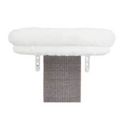 Drapak stojący Acadia, mocowany do ściany, 160 cm, szary