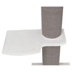 Drapak stojący Acadia, mocowany do ściany, 160 cm, szary